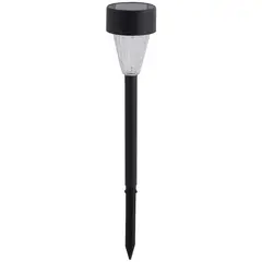 JUST HOME COLLECTION - Estaca Solar LED Basic Negro O 33.9 cm