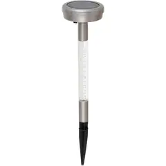 JUST HOME COLLECTION - Estaca Solar LED Crital Satín 35 cm