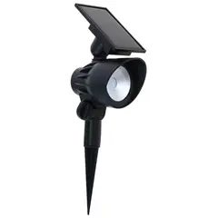 JUST HOME COLLECTION - Estaca Solar LED Alta Luminancia Negra