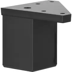 FIXSER - Pata Cuadrada ABS 40X60Mm Negro