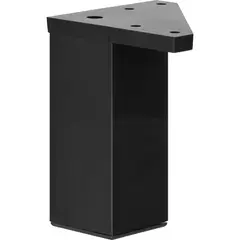 FIXSER - Pata Cuadrada ABS 40X100Mm Negro