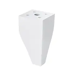 FIXSER - Pata Conica ABS 100Mm Blanco