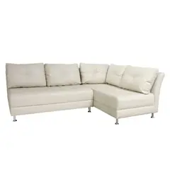 JUST HOME COLLECTION - Sofá Esquinero Crosby Derecho 5 Puestos Tela Beige