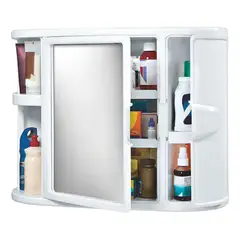 RIMAX - Gabinete De Baño Organizador Para Baño Con Espejo