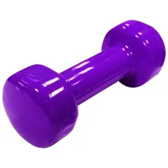 SPORTFITNESS - Mancuerna De 3 Kg Encauchetada Color Morada