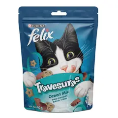 FELIX - Snack para gatos travesuras ocean mix 60 g