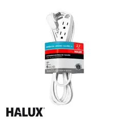 HALUX - Extensión Polo A Tierra Cal 14 3 Sal 2.7 M Blanca