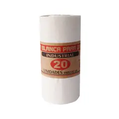 GENERICO - Bolsa Basura 100x120cm Rollo X30Und Grande Blanco