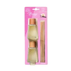 BRIZZE - Ambientador Varitas Vainilla 2 Unidades x 60ml Cada Uno
