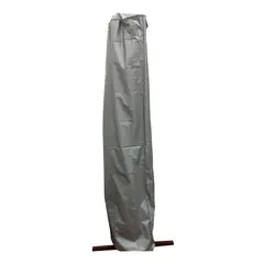 JUST HOME COLLECTION - Cobertor Para Parasol Impermeable Gris 260 x 50 cm
