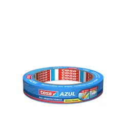 TESA - Cinta Enmascarar Azul Protección UV 14D 50m x 18 mm