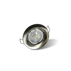 ILUMAX - Set de 3 Ojo de Buey Dirig LED Gu10 6w Luz Fría Satín