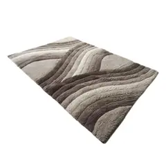 undefined - Tapete Onda 3d 60x110 Cm Gris