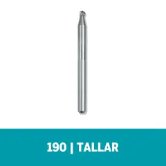 DREMEL - Fresa de Alta Velocidad 190 - 3/32" - 2,4 mm 5 Unidades