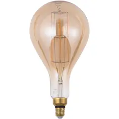 undefined - Bombillo Alargado Led Filam 700lúmenes 8w E27 Ambar Certificado