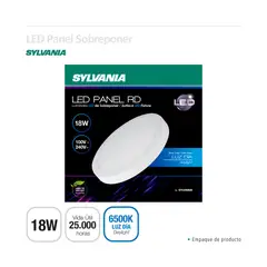 SYLVANIA - Plafón Led Red 1080 Lumenes 18w Luz Día Blanco Certificado