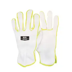 undefined - Guantes Ergo Cuero Tela Flores