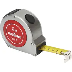 UBERMANN - Flexómetro 8mt x 25mm