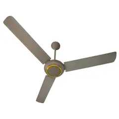 HOME ELEMENTS - Ventilador de Techo Industrial Sin Luz 9475cm 3 Aspas Color Bronce con Control Pared