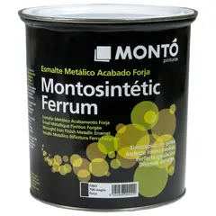 MONTO - Esmalte acabado Forja Rojo Oxido MontosInterioretic Ferrum 4 L