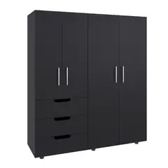 RTA DESIGN - MP CLOSET MAGNO 160X140X48 4 PTA 3 CAJ WENGUE