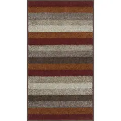 undefined - Tapete Original Rayas 50 X 90 Cm Rojo
