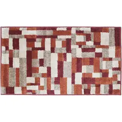 undefined - Tapete Portland 67x120 Cm Rojo