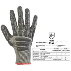 STEELPRO - Guante Multiflex Impact Látex Cut-5