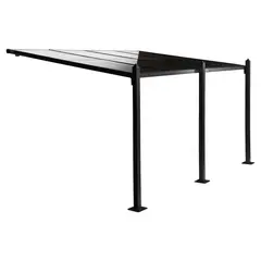 undefined - Pergola Aluminio/Policarbonato Negro
