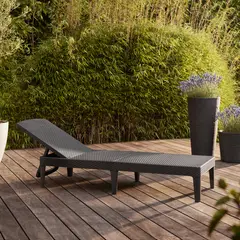 undefined - Asoleadora con Posiciones Resina Jaipur Gris