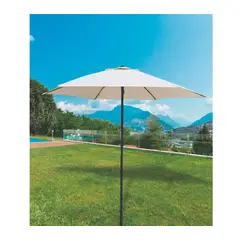 undefined - Parasol Sin Base Push Up Poliéster Beige 230 Cm