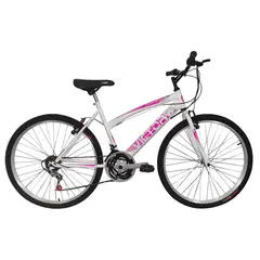 SFORZO - Bicicleta De Montaña Niña R24 18V Blanca