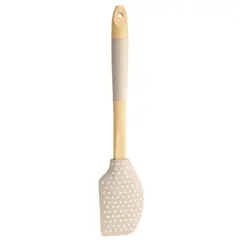 JUST HOME COLLECTION - Espátula 31cm Silicona Mango Wood