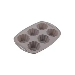 JUST HOME COLLECTION - Molde de Silicona 6 Muffins