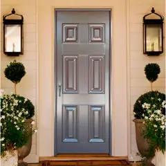 FORTIS DOORS - Puerta Cleopatra Café 90x210 Derecha