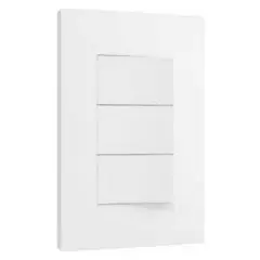 KARSON - Interruptor Triple Neos Blanco