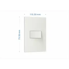 KARSON - Interruptor Sencillo Conmutable Neos Blanco