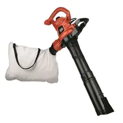 BLACK+DECKER - Sopladora Aspiradora y Trituradora BV3600 de 12A