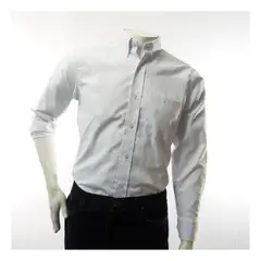 REDLINE - Camisa Dotacion Tipo Oxford Blanca Talla S