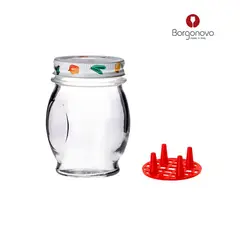 BORGONOVO - Recipiente 314ml Vidrio Salva Gusto