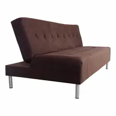 SOFA MARKET - Sofá Cama Master 3 Puestos Tela Café