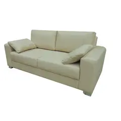 SOFA MARKET - Sofá Empire 3 Puestos Tela Gris