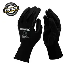 BAUKER - Guante Multiflex Poliester Nitrilo Talla M