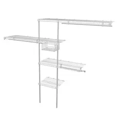 REJIPLAS - Closet Rejilla Grand Ancho Hasta 2.5x2x0.4 Metros Blanco