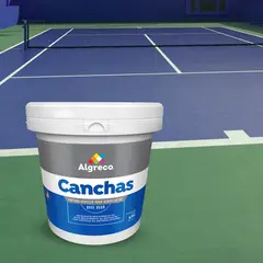 ALGRECO - Pintura Canchas Antideslizante 1 Galón Blanco