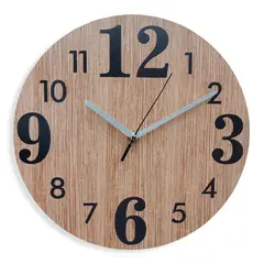 JUST HOME COLLECTION - Reloj Pared 30 Cm Beige Texas