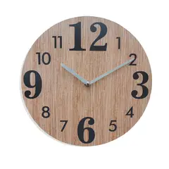 JUST HOME COLLECTION - Reloj Pared 30 Cm Beige Texas