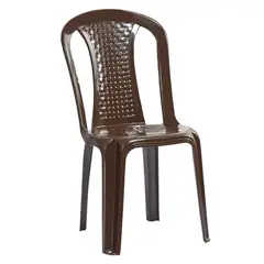 VANYPLAS - Silla Sin Brazos Plastico Bambu Wengue