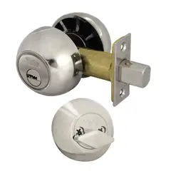 YALE - Cerrojo Para Puertas de Vidrio Llave Mariposa Serie 170