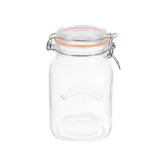 KILNER - Frasco Cuadrado 1.5 Litros Clip Top
